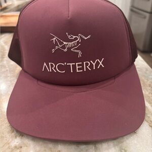 Arc'teryx Maroon Logo Cap